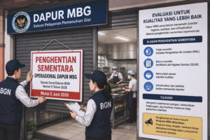 Penghentian Sementara Dapur MBG: Ribuan SPPG Terdampak Evaluasi BGN
